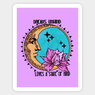 Lyric art from Dreams by Fleetwood Mac Sticker